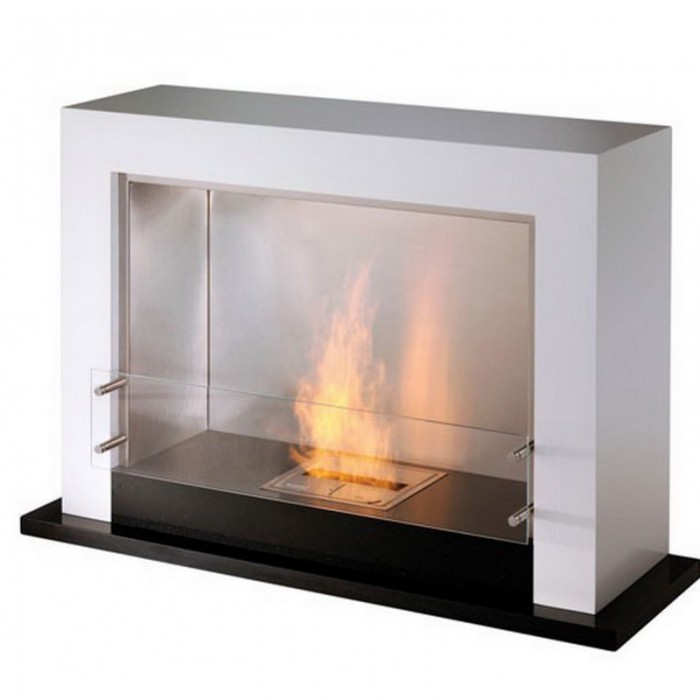 Биокамин EcoSmart Fire Oxygen Black/White satin