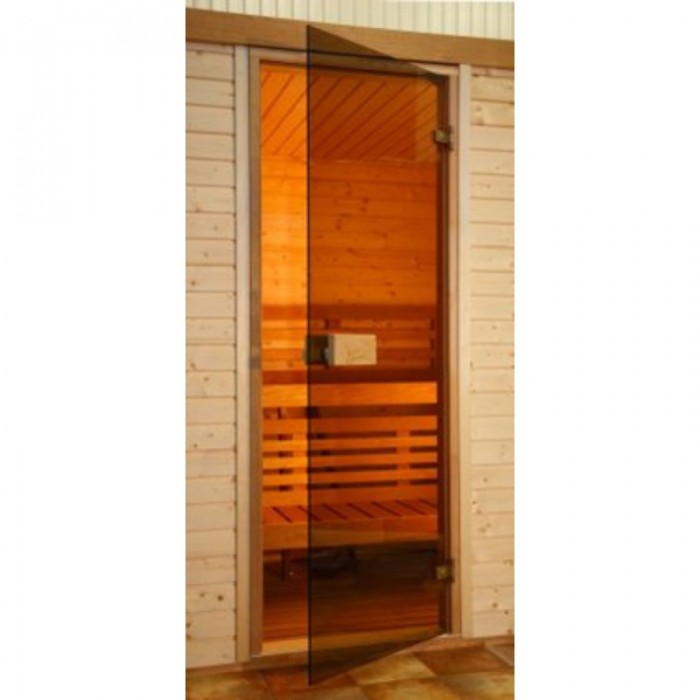 Стеклянные двери Saunax Classic 79x199 (бронза)